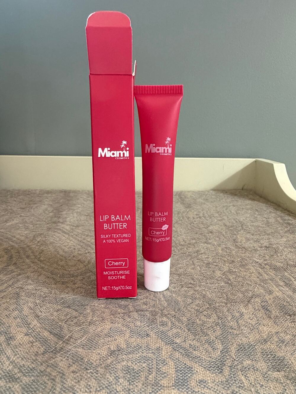 Miami cosmetics lip butter balm shade cherry